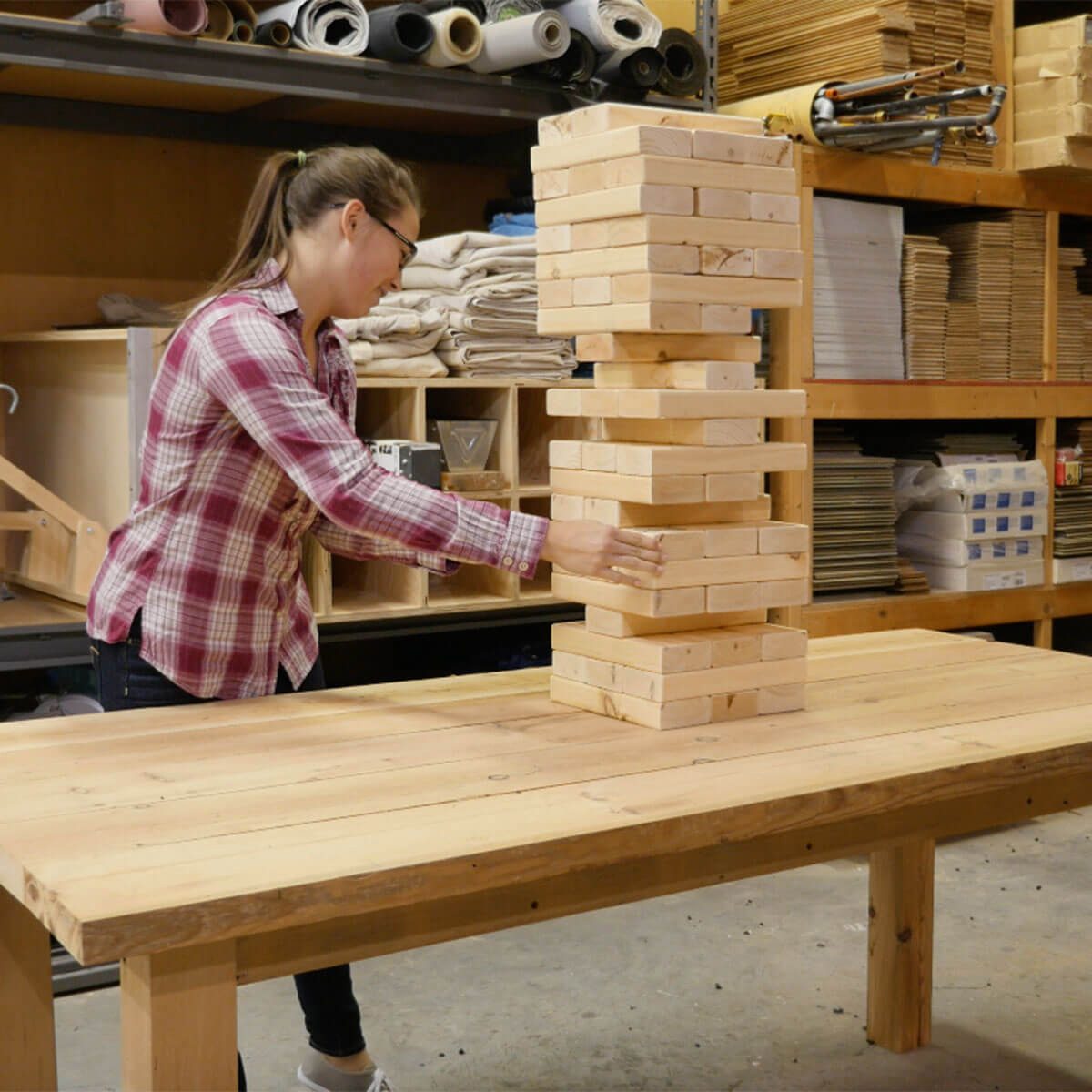 How To Make a Giant Backyard Wooden Puzzle Game