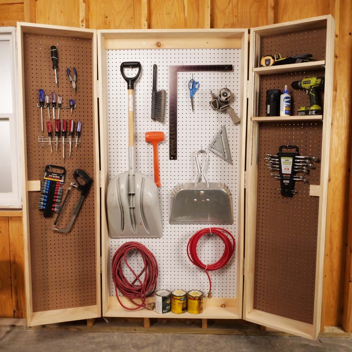 Saturday Morning Workshop: How To Build A Lockable Storage ...