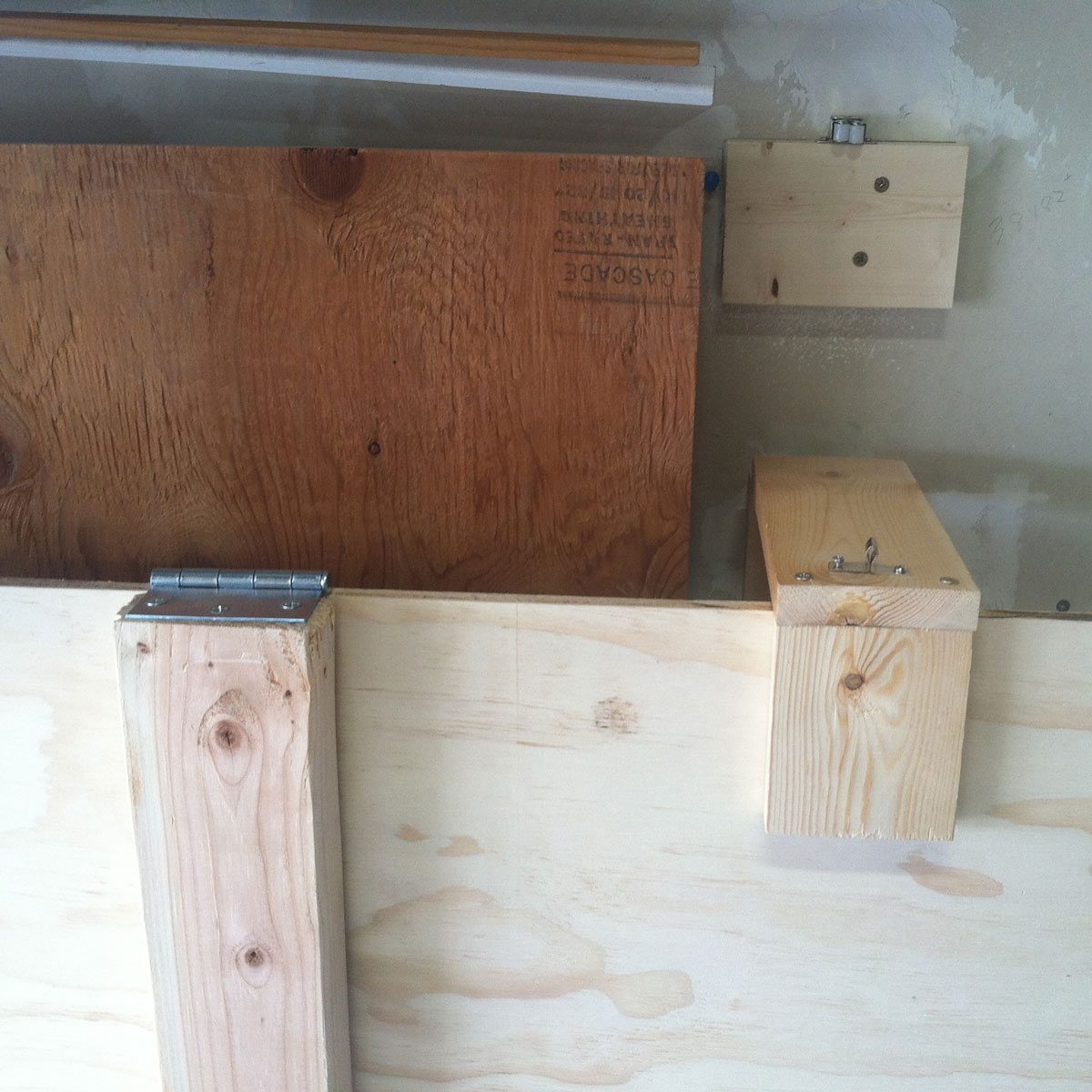 handy plywood storage