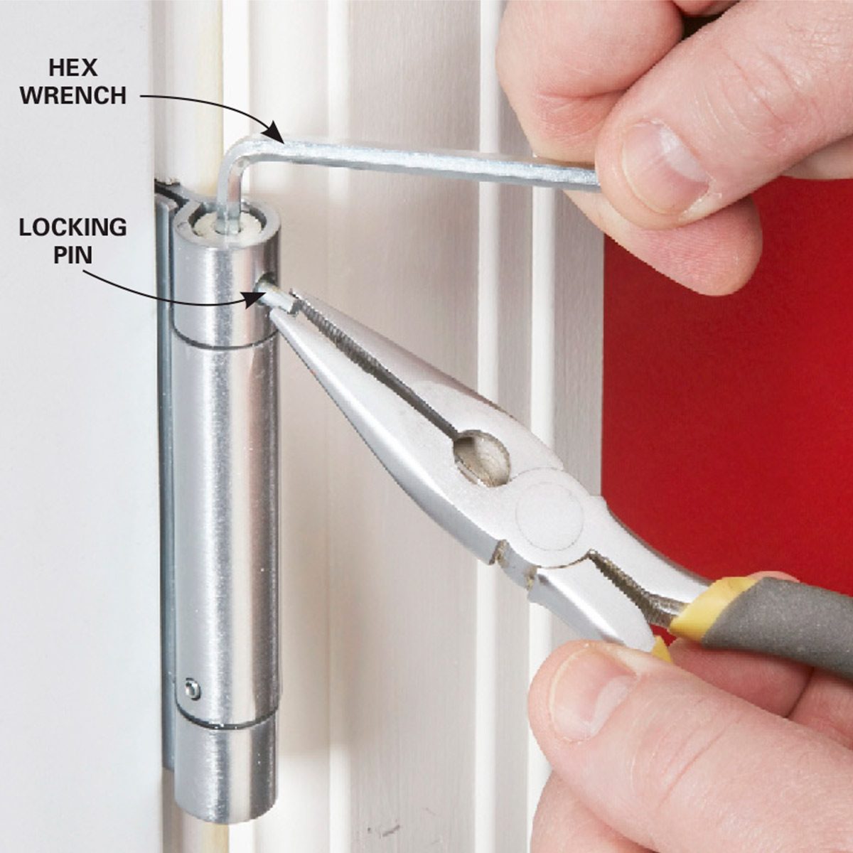 How To Adjust A Self Closing Spring Hinge Yourself