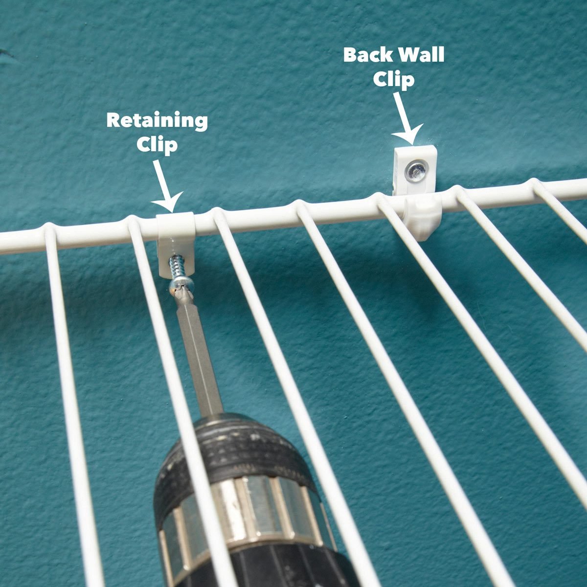 How To Install Wire Shelving