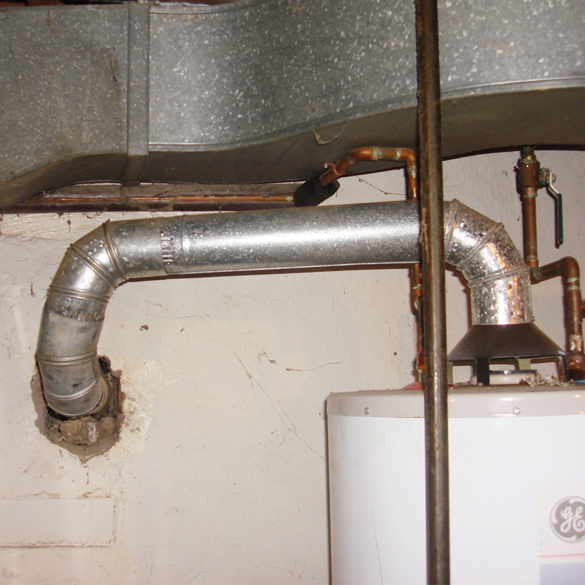 A Water Heater Vent Installed Like This Can Have Lethal Consequences