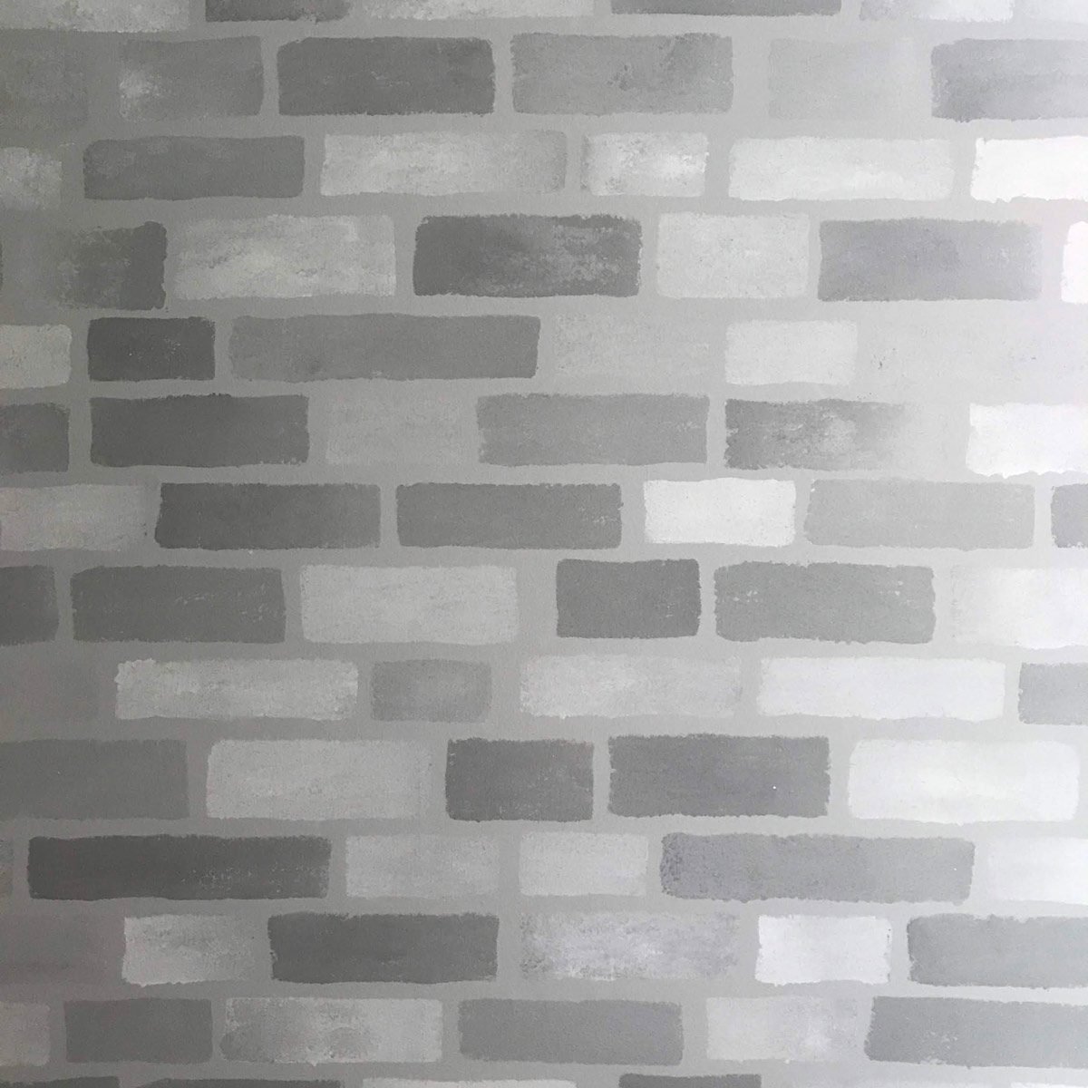 Create a Faux Brick Accent Wall with Paint in 4 Easy Steps