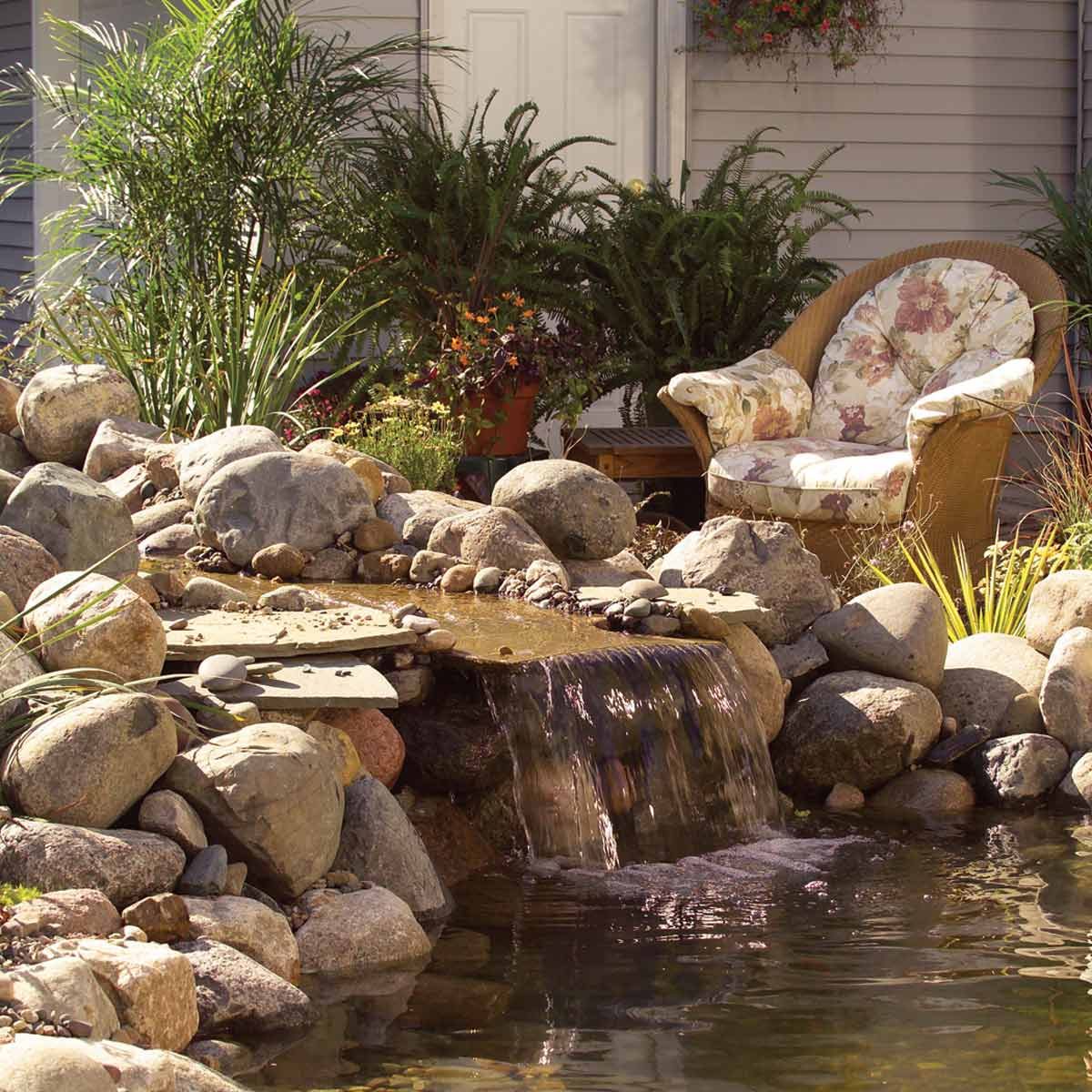 how to make a backyard fish pond