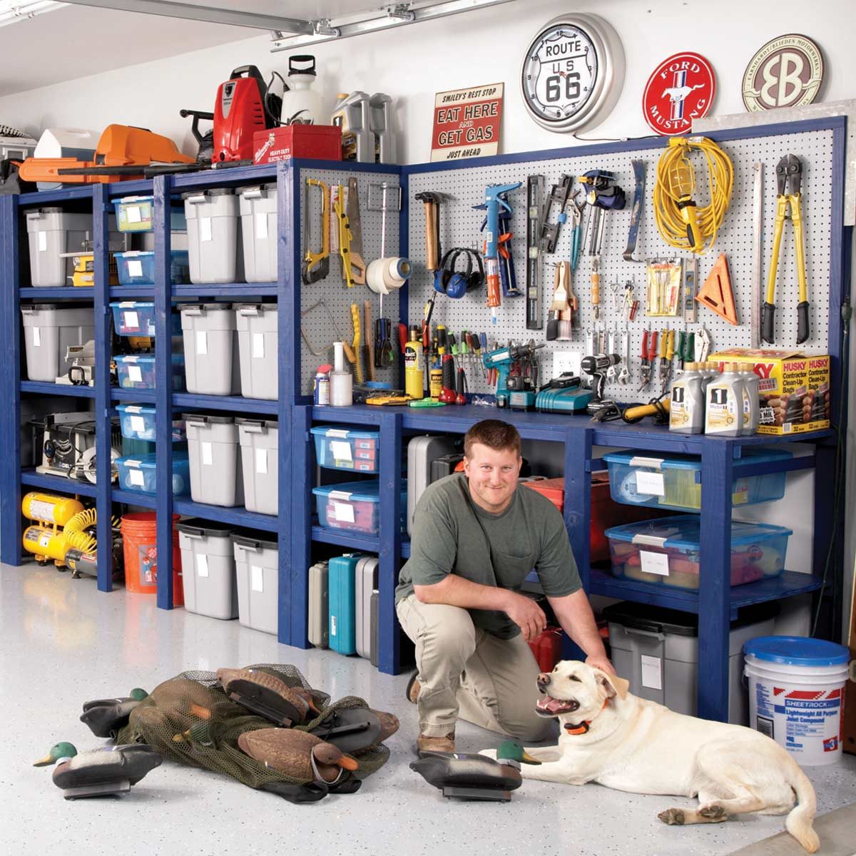 24 DIY Garage Storage Projects That Save Space and Money