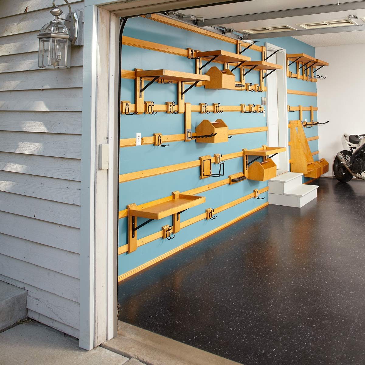 Easy DIY Garage Shelves with FREE PLANS