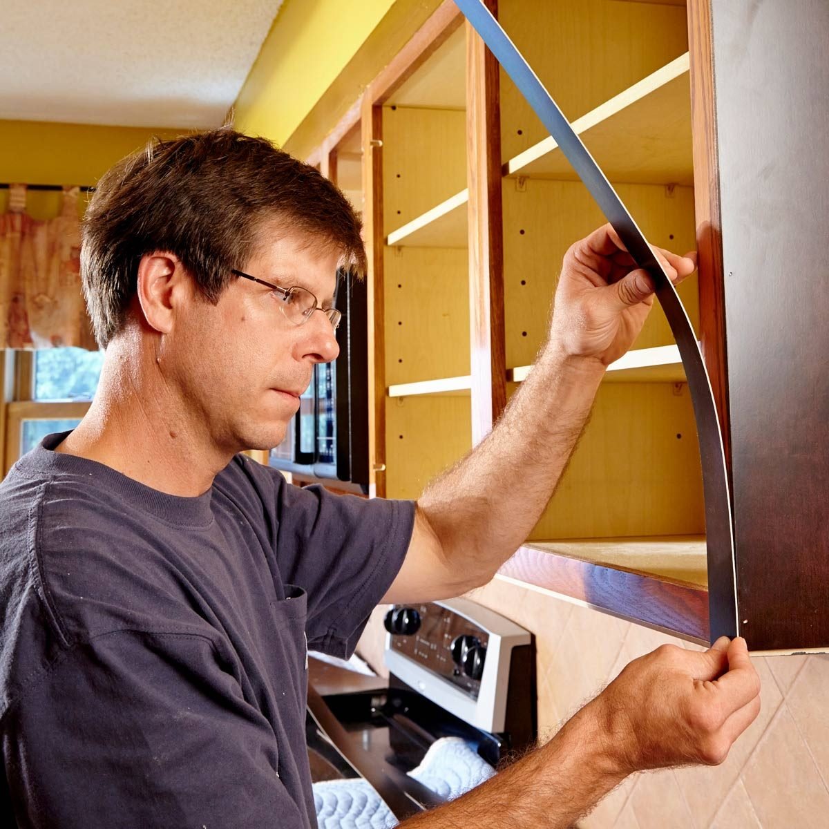 How to Reface Kitchen Cabinets