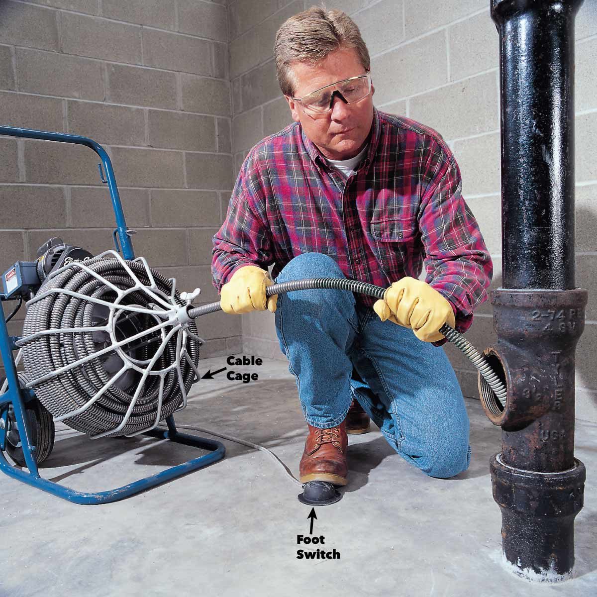 Basement Drain Backing Up? Here's How to Unclog It