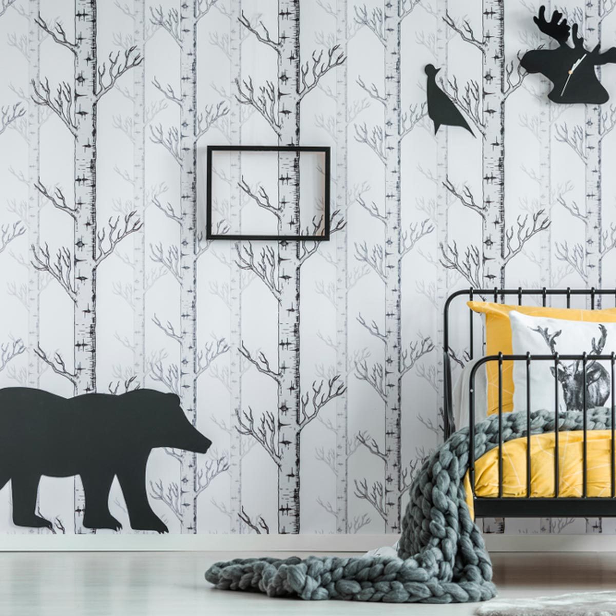 10 Stunning Black And White Bedroom Ideas For Kids