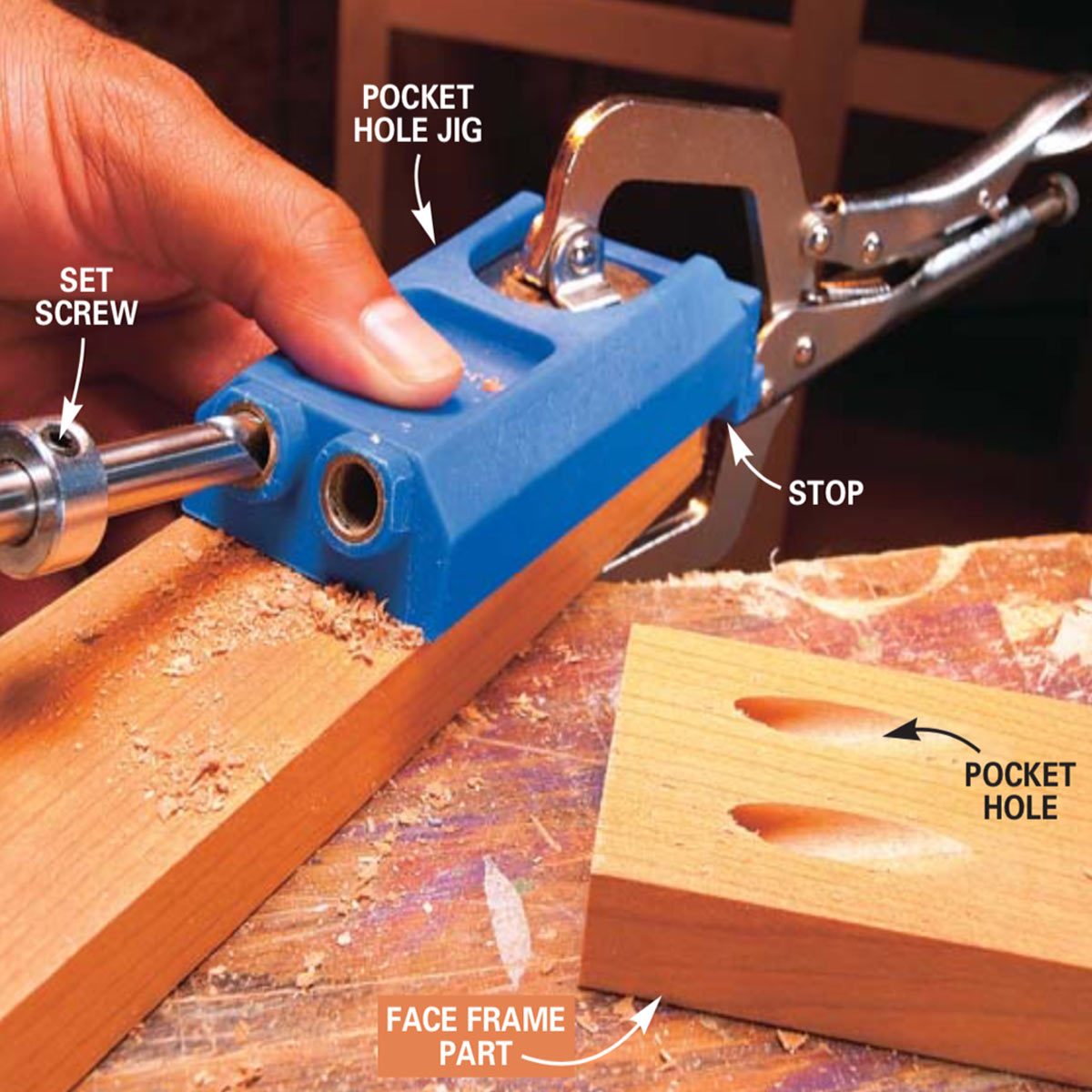 How To Use A Pocket Hole Jig 