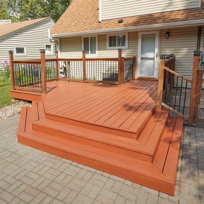 How to Refinish a Deck with Acrylic-Based Deck Stain | The Family Handyman