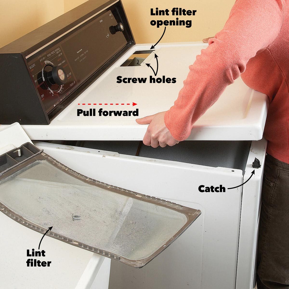Dryer Lint Cleaning Tips (DIY) Family Handyman