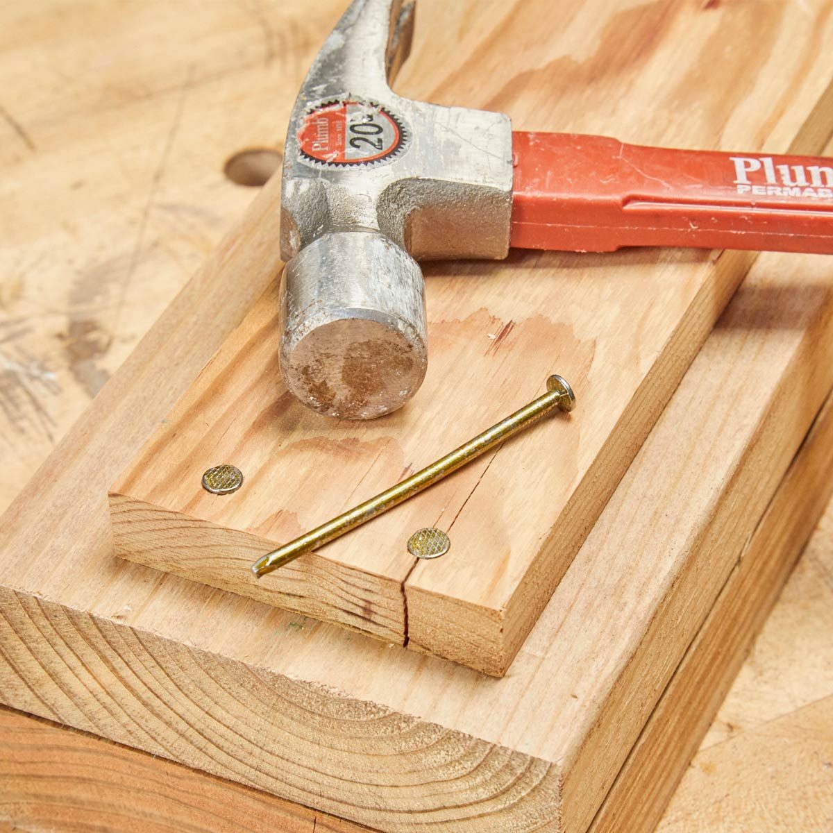 This Nail Hack Will Prevent Wood From Splitting
