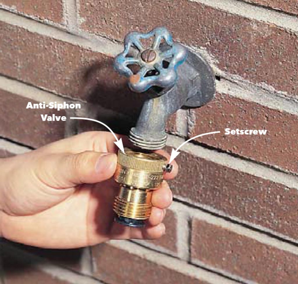 How To Install A Frost Proof Outdoor Faucet — The Family Handyman