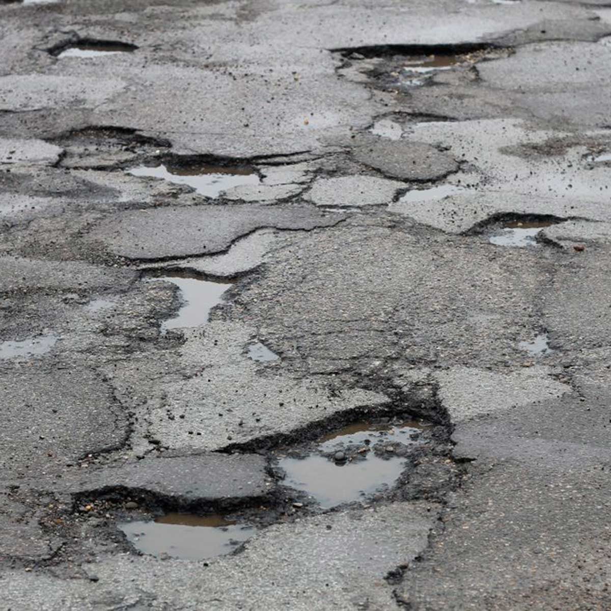 potholes