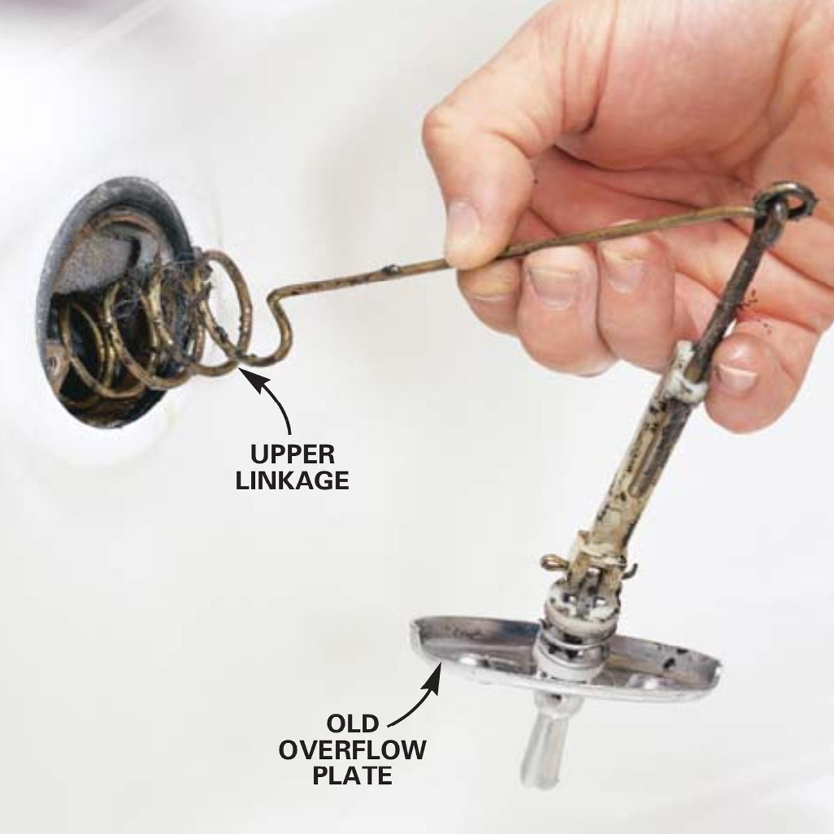 How to Convert Bathtub Drain Lever to a Lift and Turn Drain