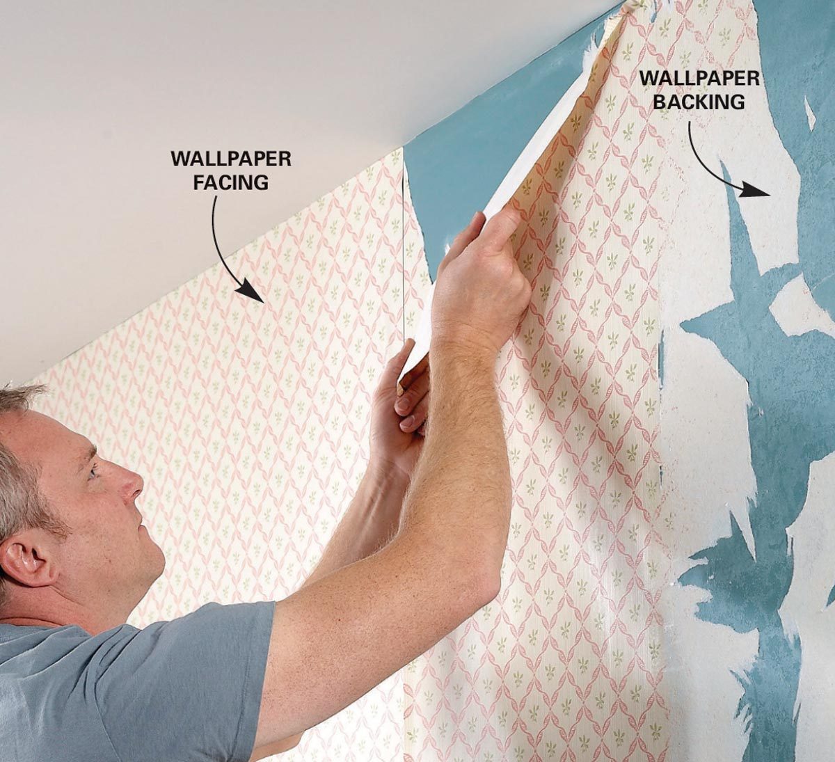 How to Remove Wallpaper   The Best Way (w/ Steps) (DIY)