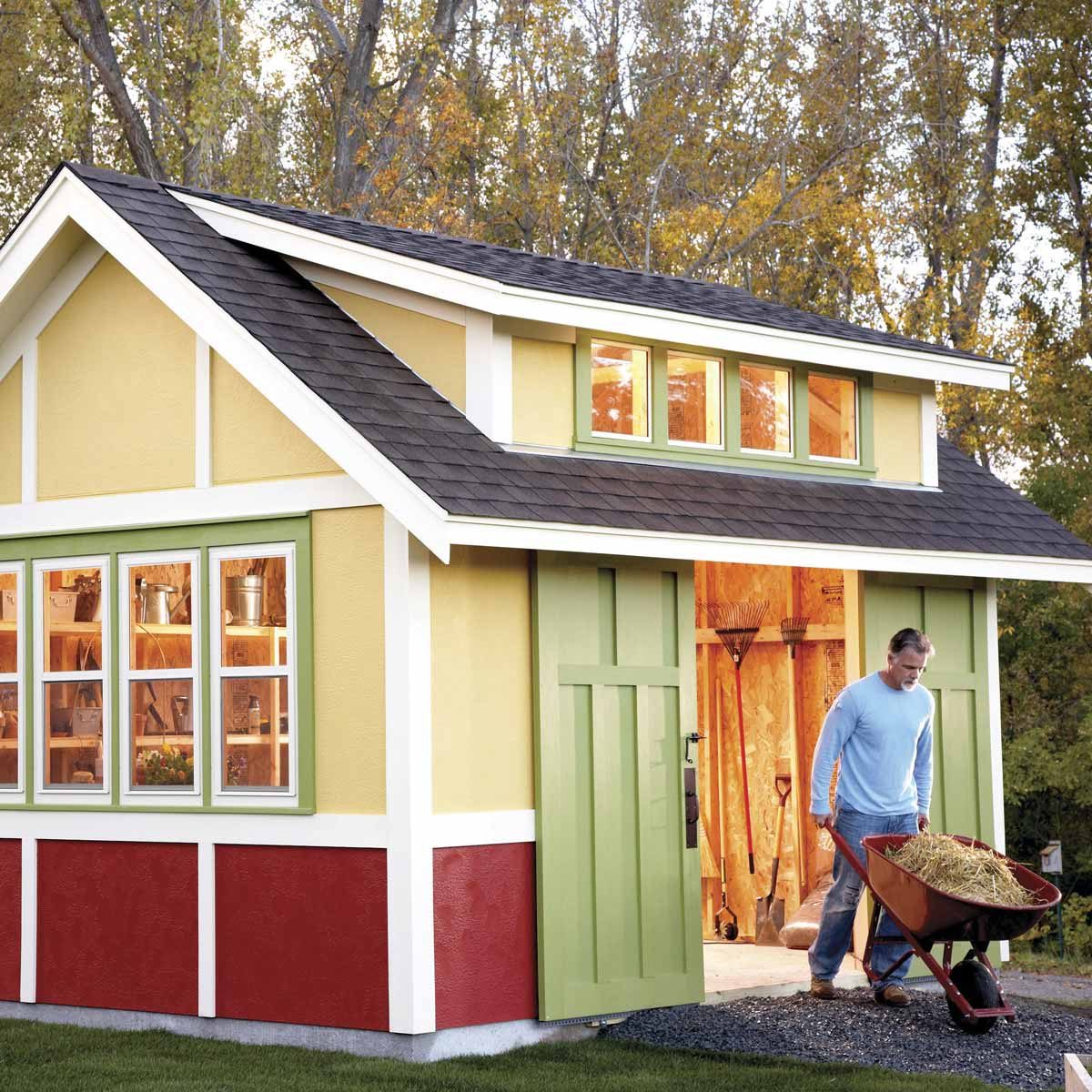 How to Build a Shed: 2011 Garden Shed