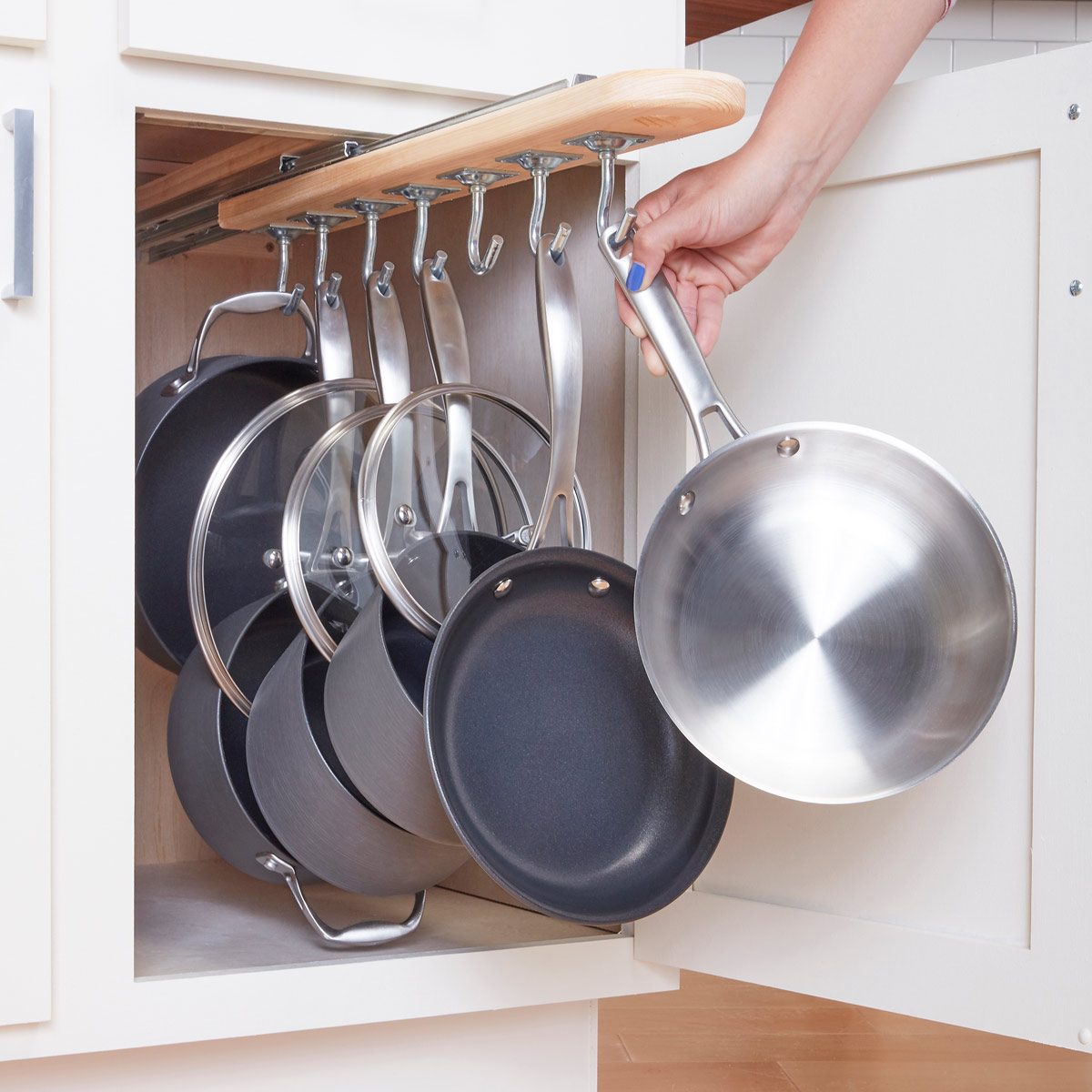 How to Make a Pot and Pan Pullout to Increase Kitchen Storage (DIY)