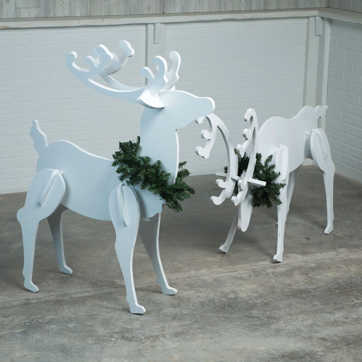 How To Make Plywood Reindeer The Family Handyman