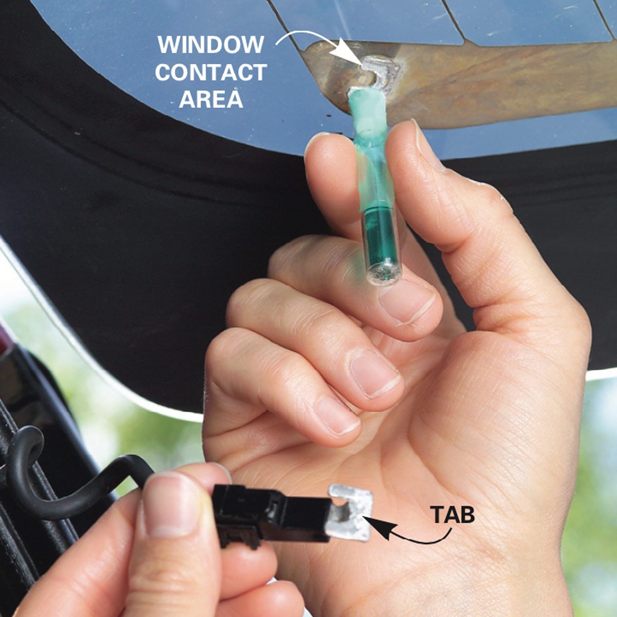 Conductive Rear Window Defroster Repair Kit Corrects Heater Grille Lines DIY