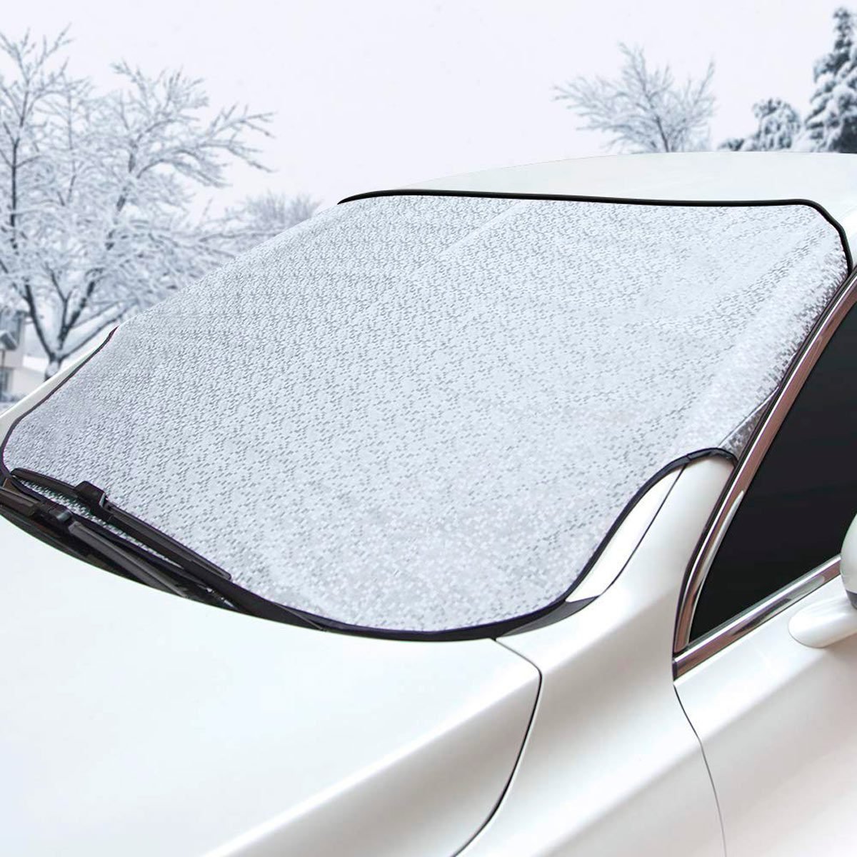 Car Windscreen Frost Cover- Window Screen Cover for Winter- Car