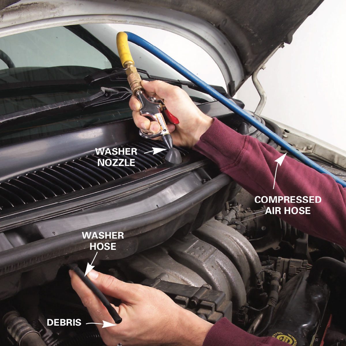 How to Replace Your Windshield Washer Reservoir - In The Garage