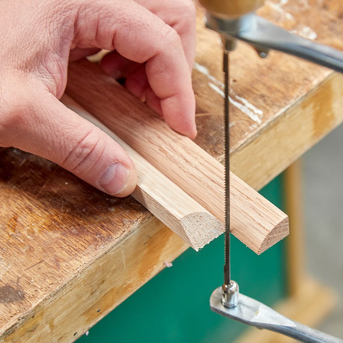 Super-Simple Way to Cope Shoe Molding