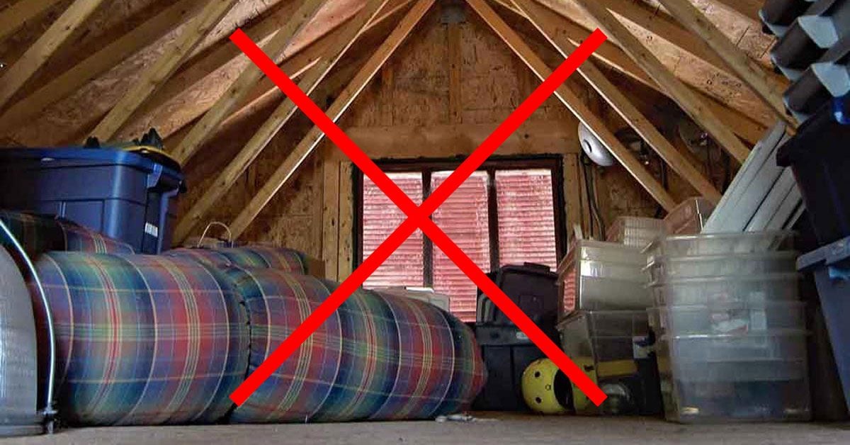 Here’s Why You Shouldn’t Store Stuff In The Attic Family Handyman