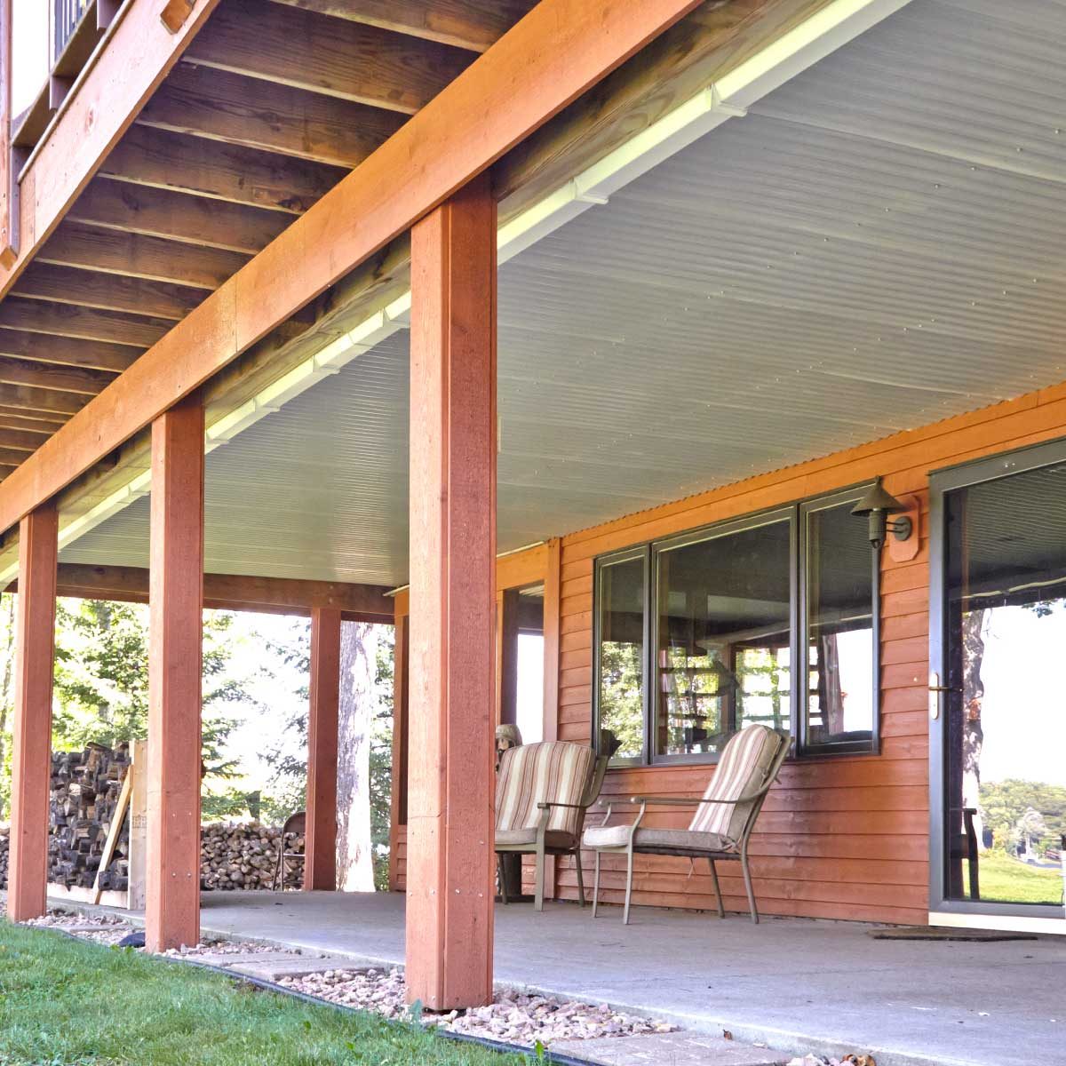 How to Build an Under-Deck Roof