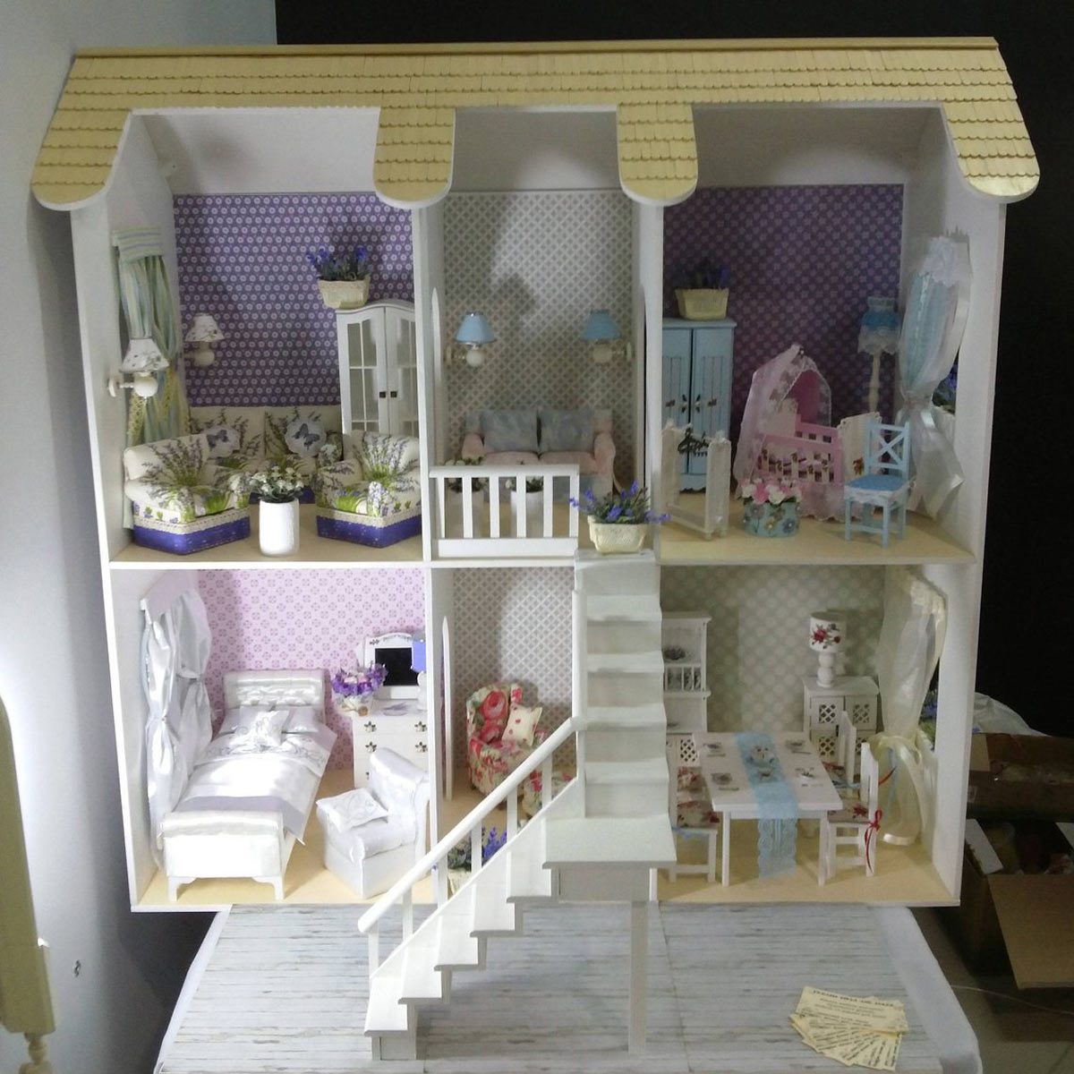 diy wooden barbie house