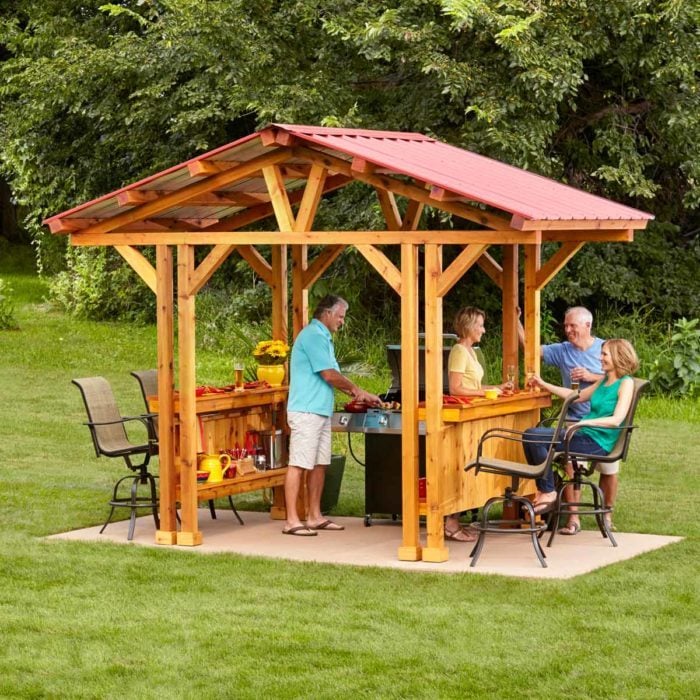 Grill Gazebo Plans: Make a Grillzebo! | Family Handyman