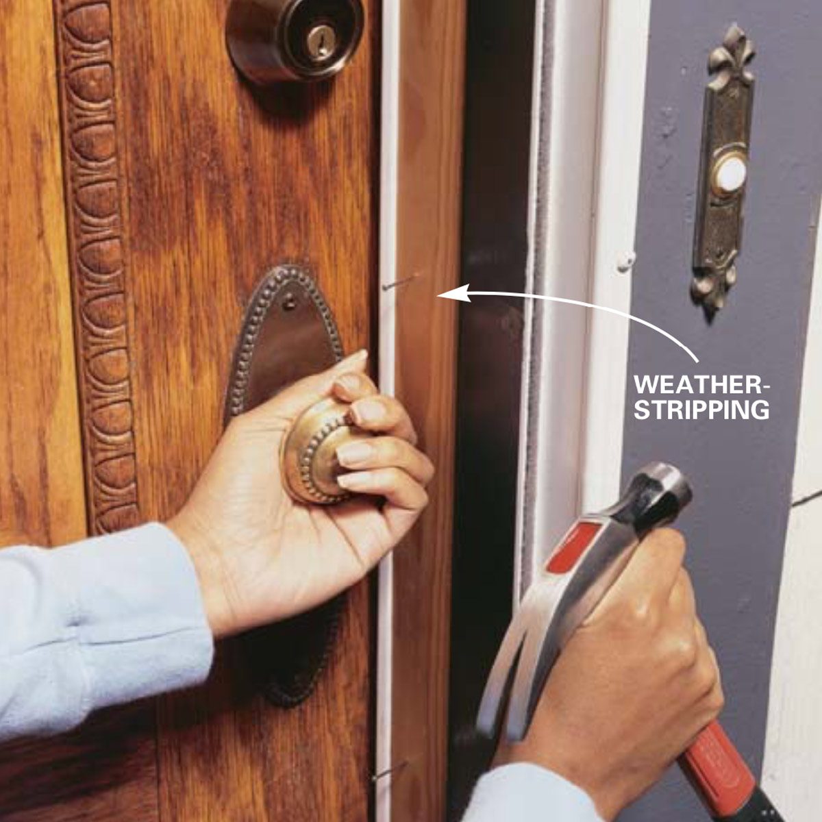 How to Weather Strip a Door (Install in 13 Steps with Pictures