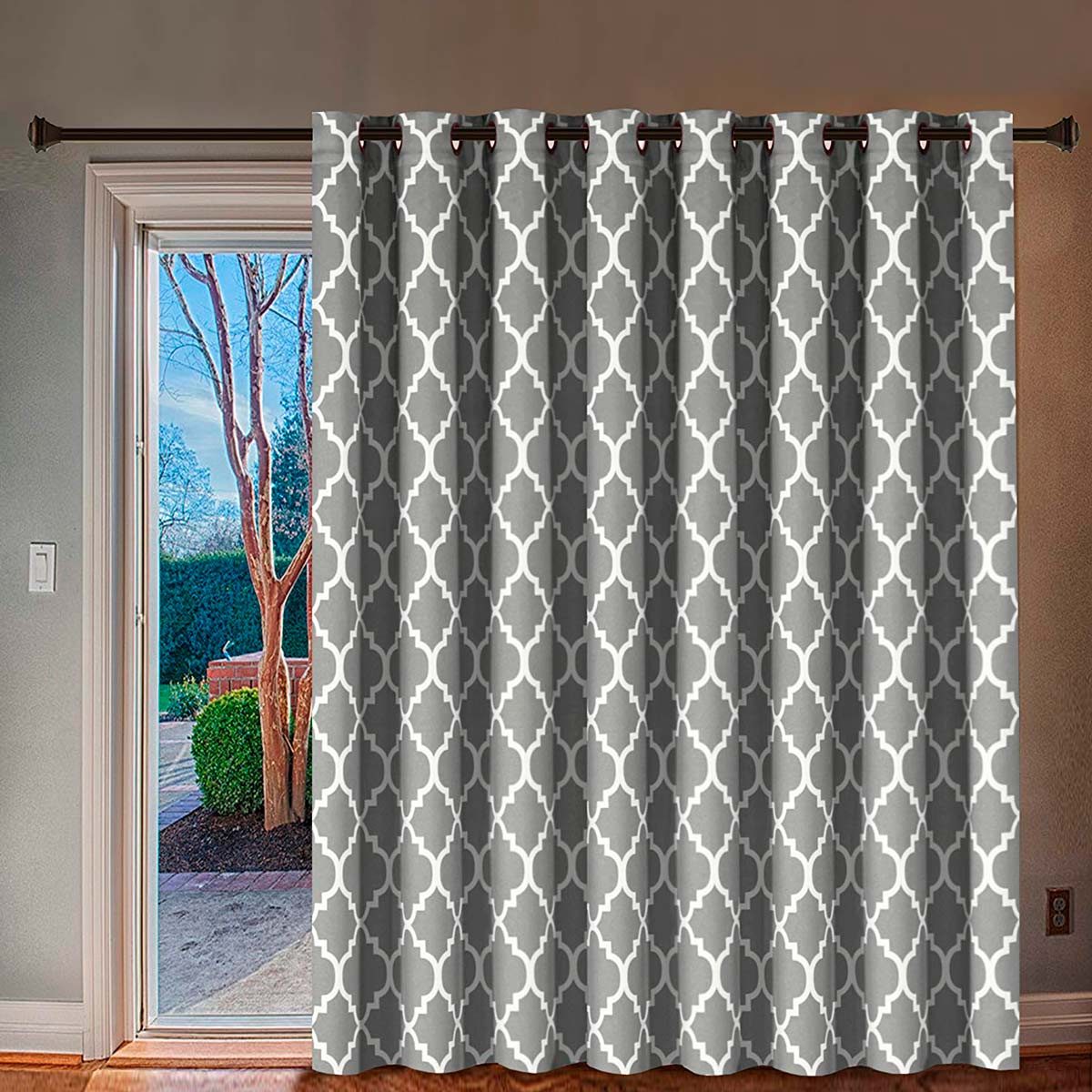 patio door window treatments