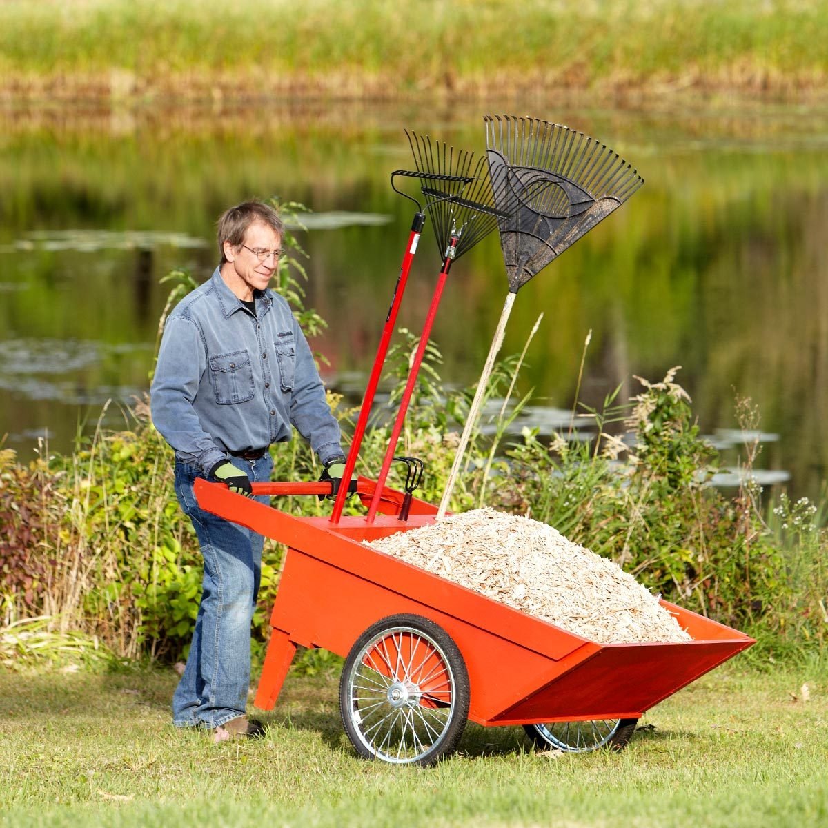 How To Build a Super-Sized, Rugged Garden Cart