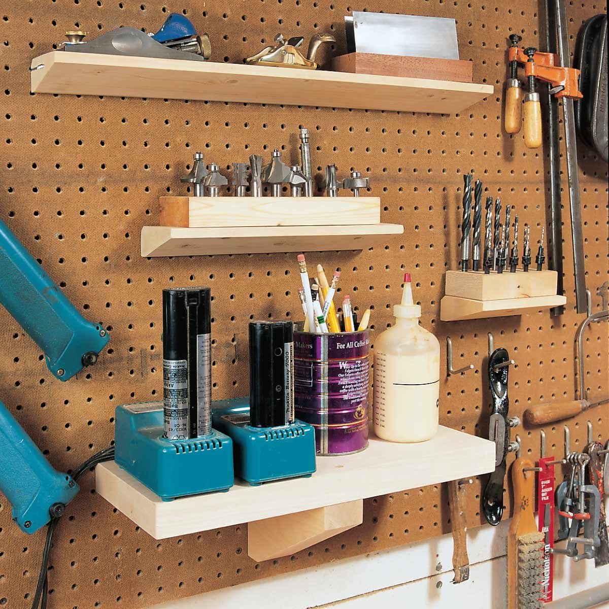 How to Organize Small Tools and Hardware - First Home Love Life