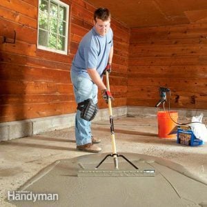 Caulking Concrete Cracks Family Handyman