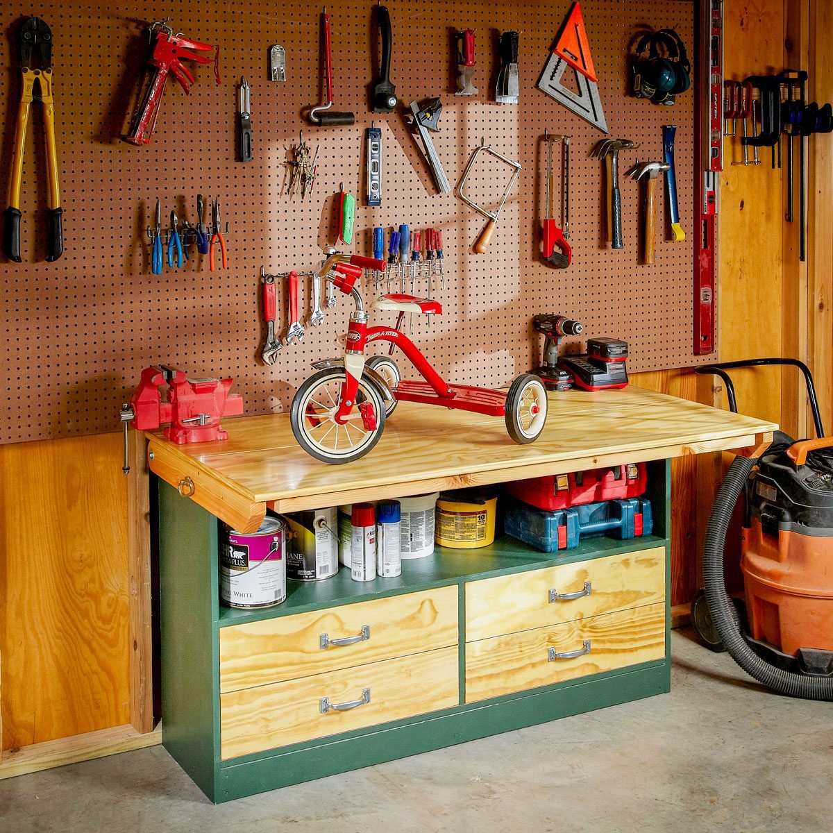 How To Build a Workbench for Small Spaces