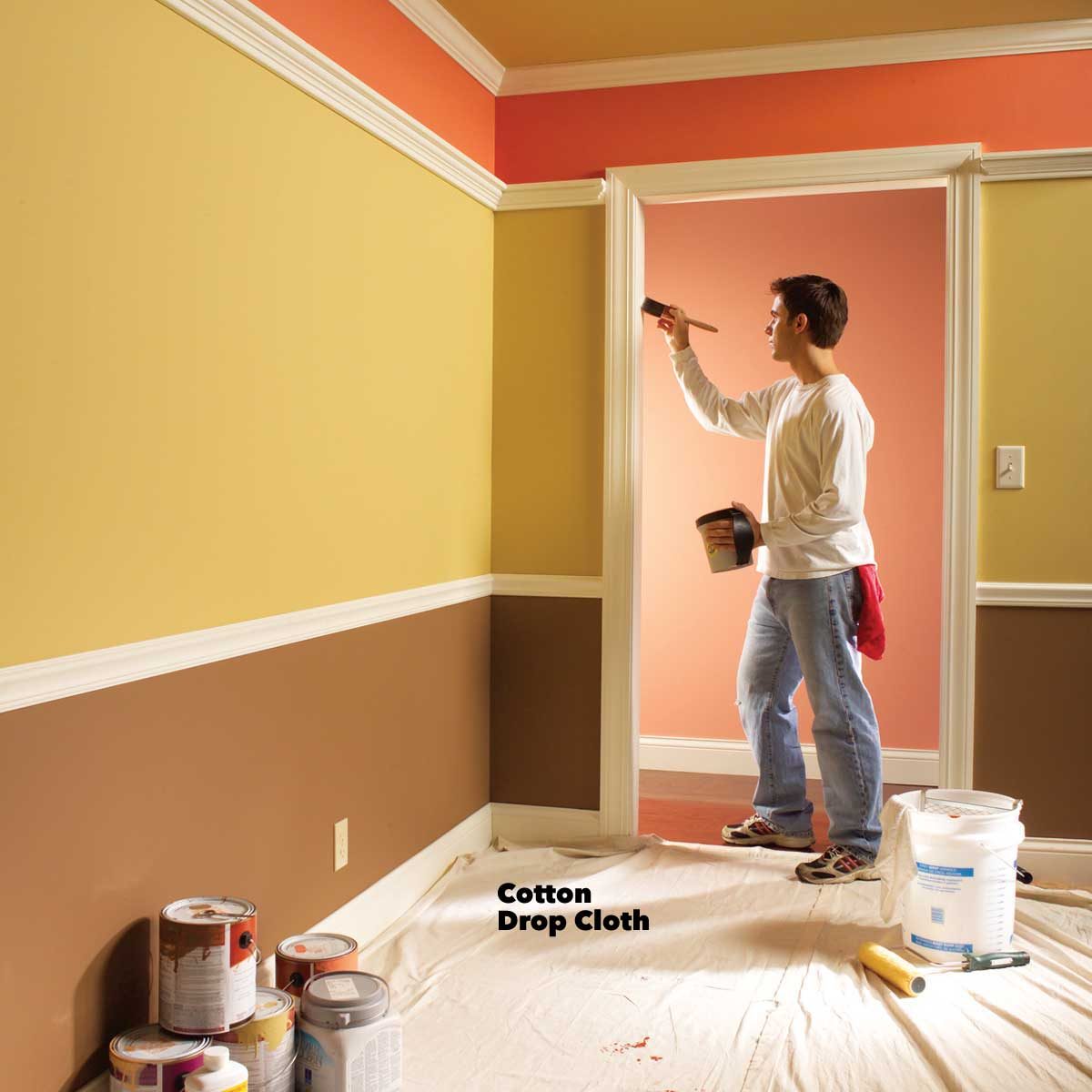 Painting Tips: How to Paint Faster  Painting tips, Room paint, Handyman