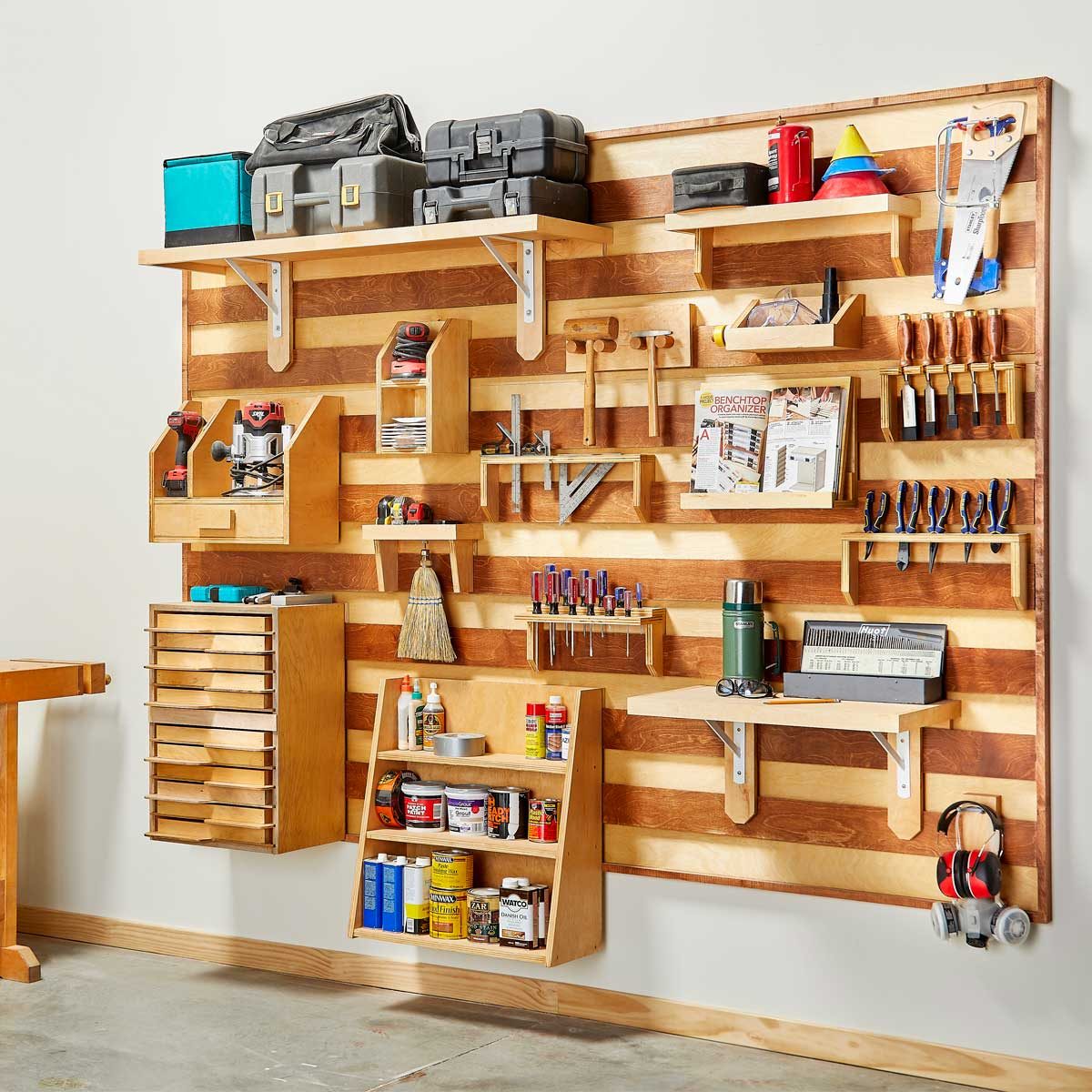 How to Build a French Cleat Tool Storage Wall (DIY)