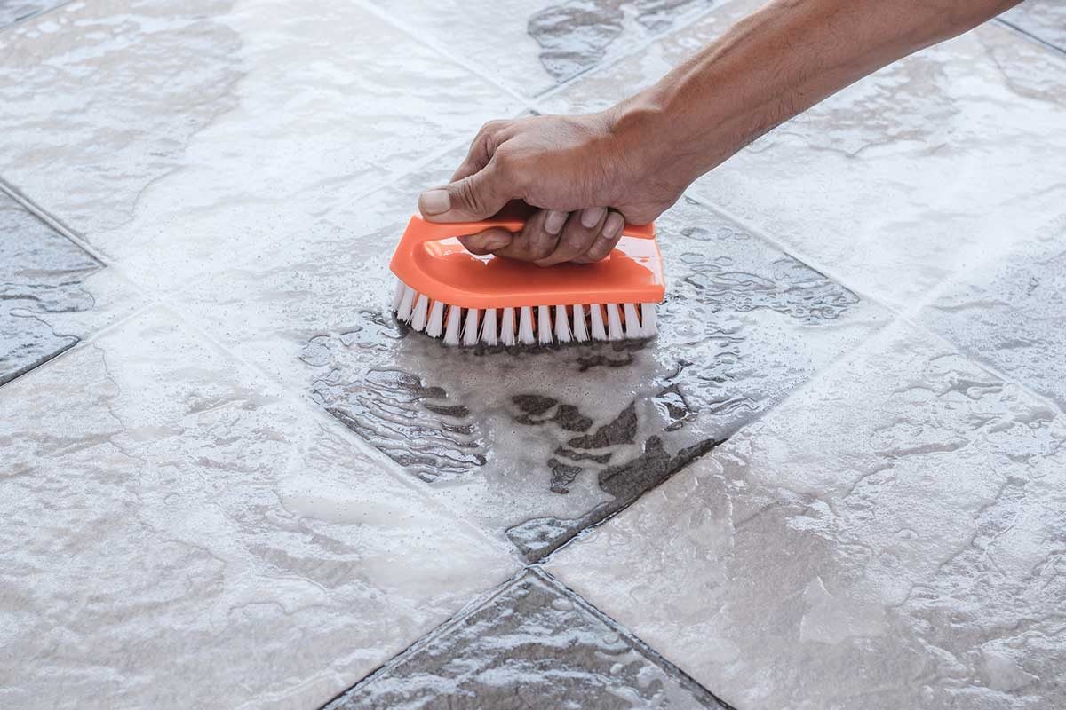 How to Clean Tile Grout - Best Way to Clean Shower and Tile Floor