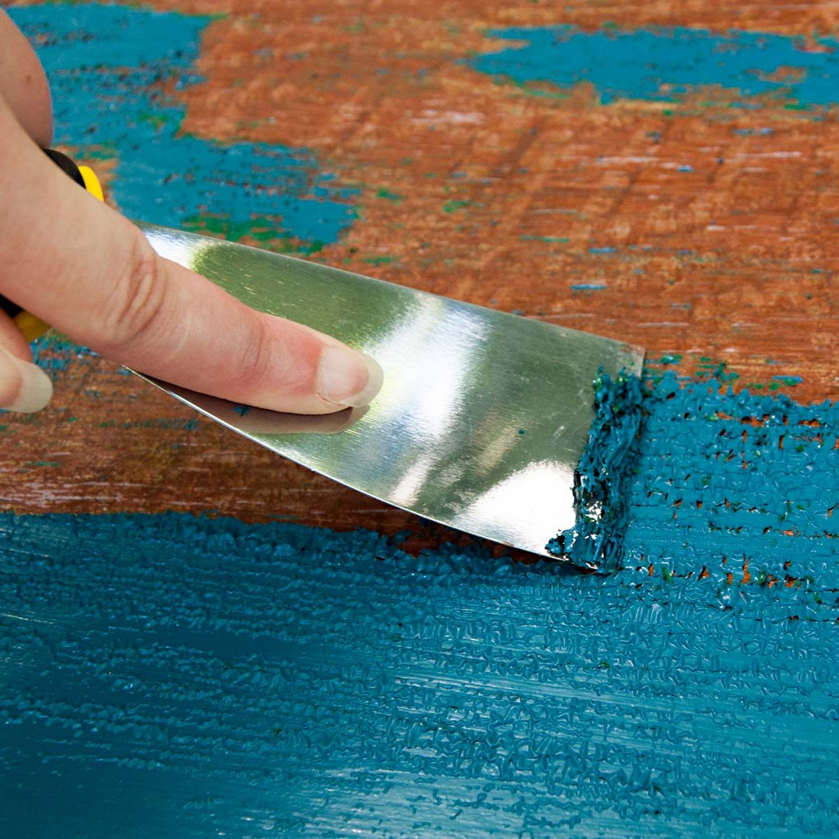 how do you remove paint from wood without sanding or chemicals