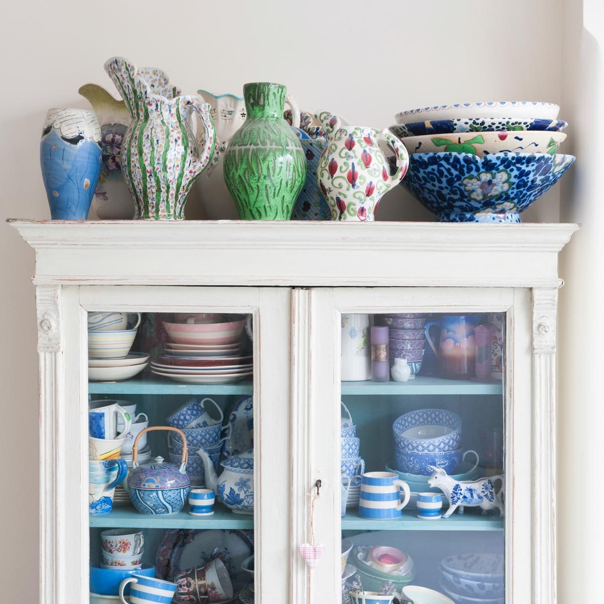 How To Paint A China Cabinet With Chalk Paint Family Handyman