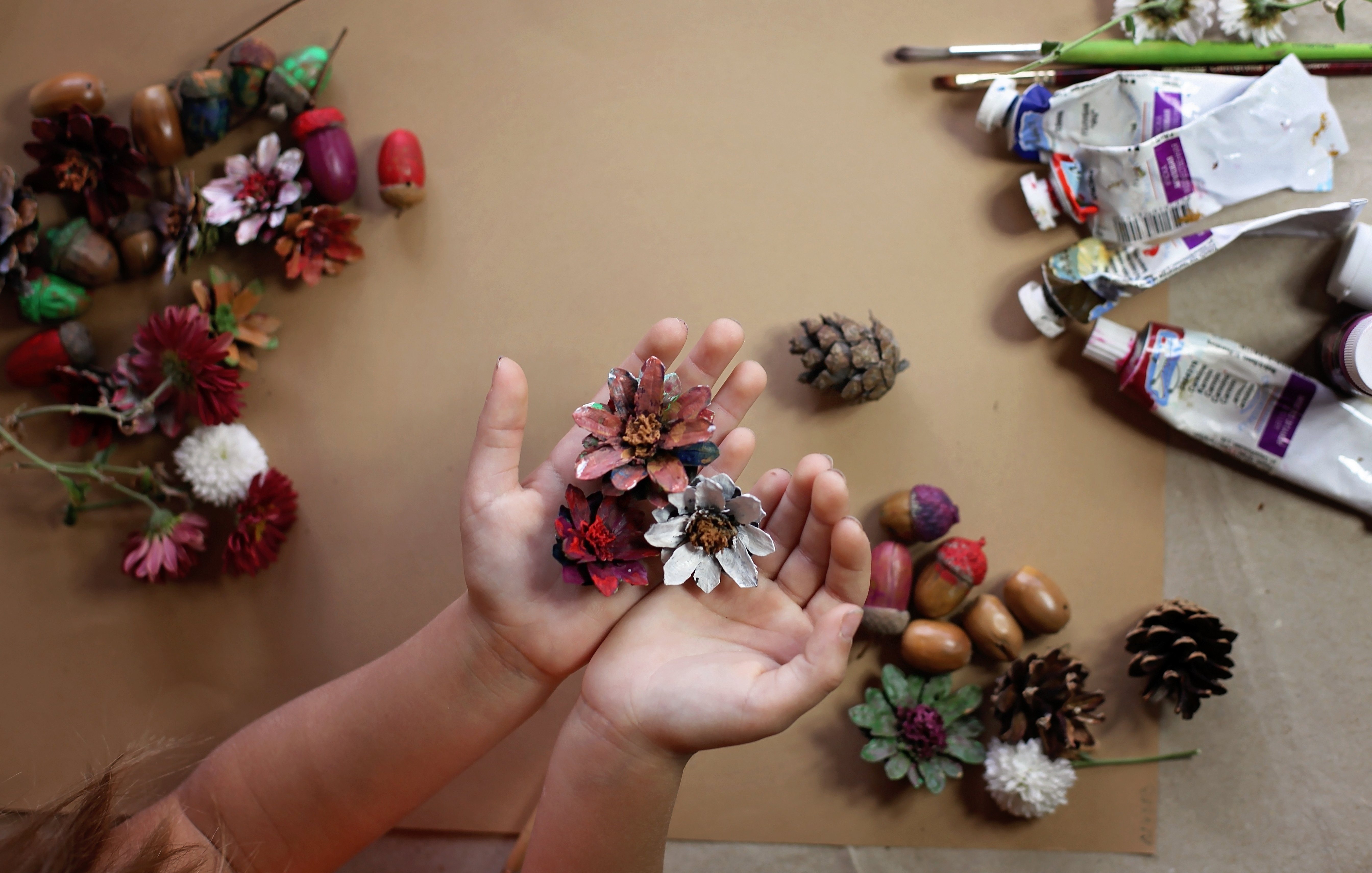 Thanksgiving Craft: Pony Bead Indian Corn - Cutesy Crafts