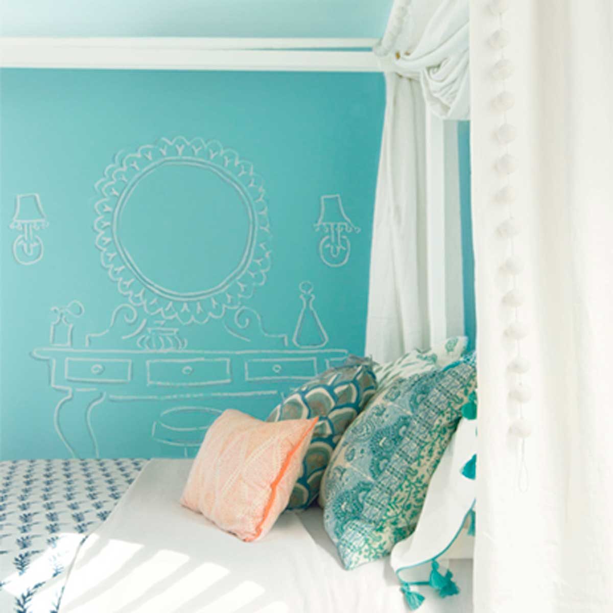 10 Super-Cool Ideas for Painting a Girl's Bedroom