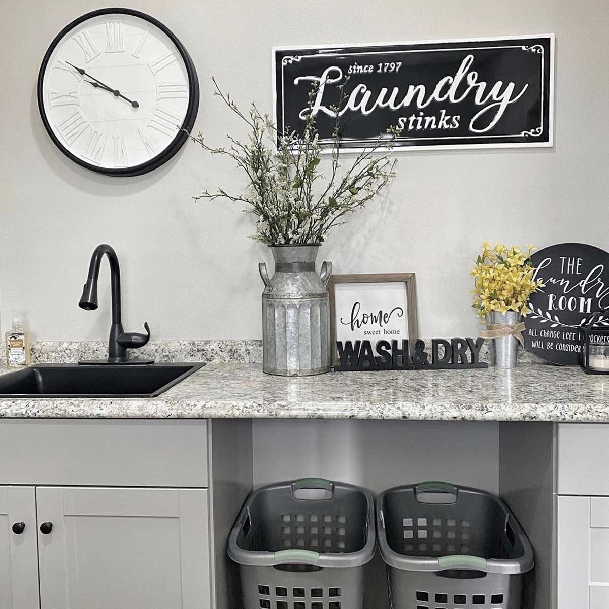 Organize a Laundry Room With These 6 Ideas