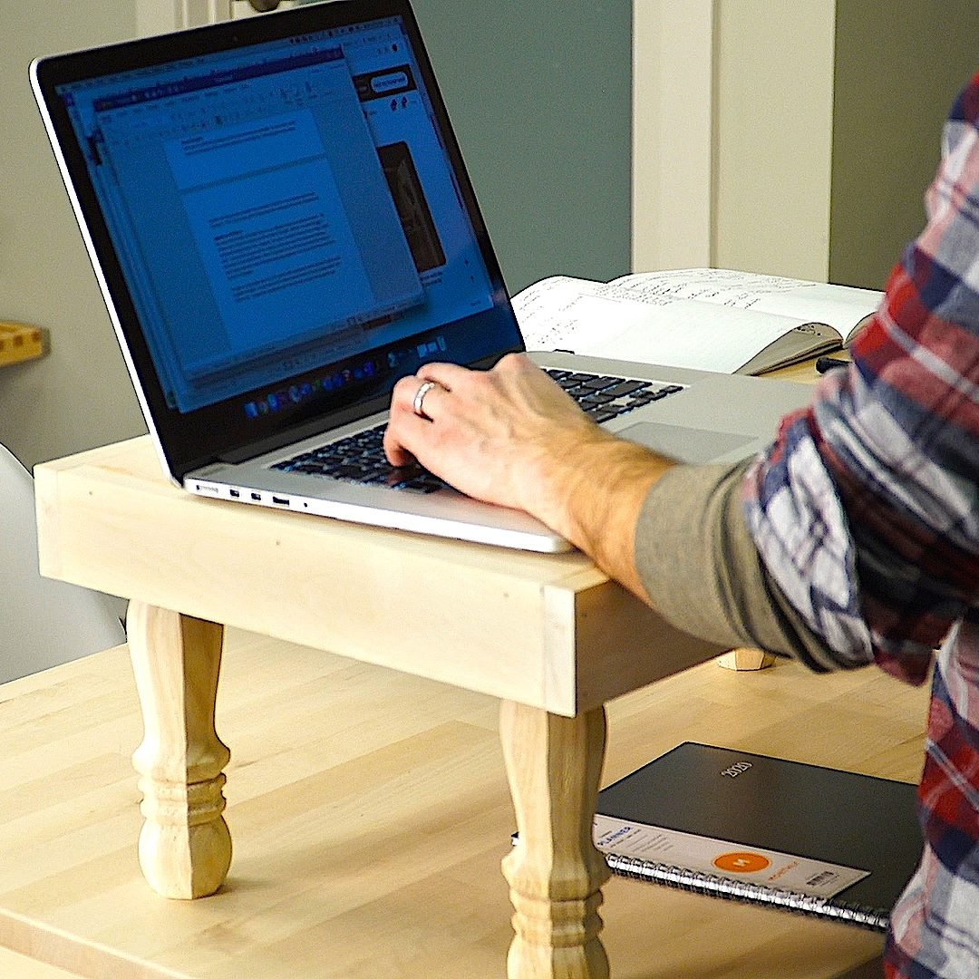 How to Build an Easy Stand-Up Desk
