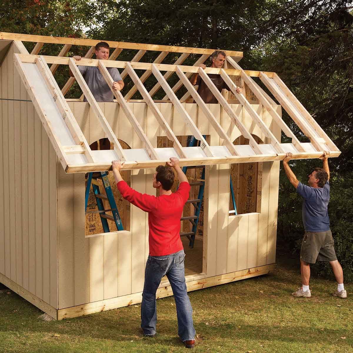 How To Build Timber Shed