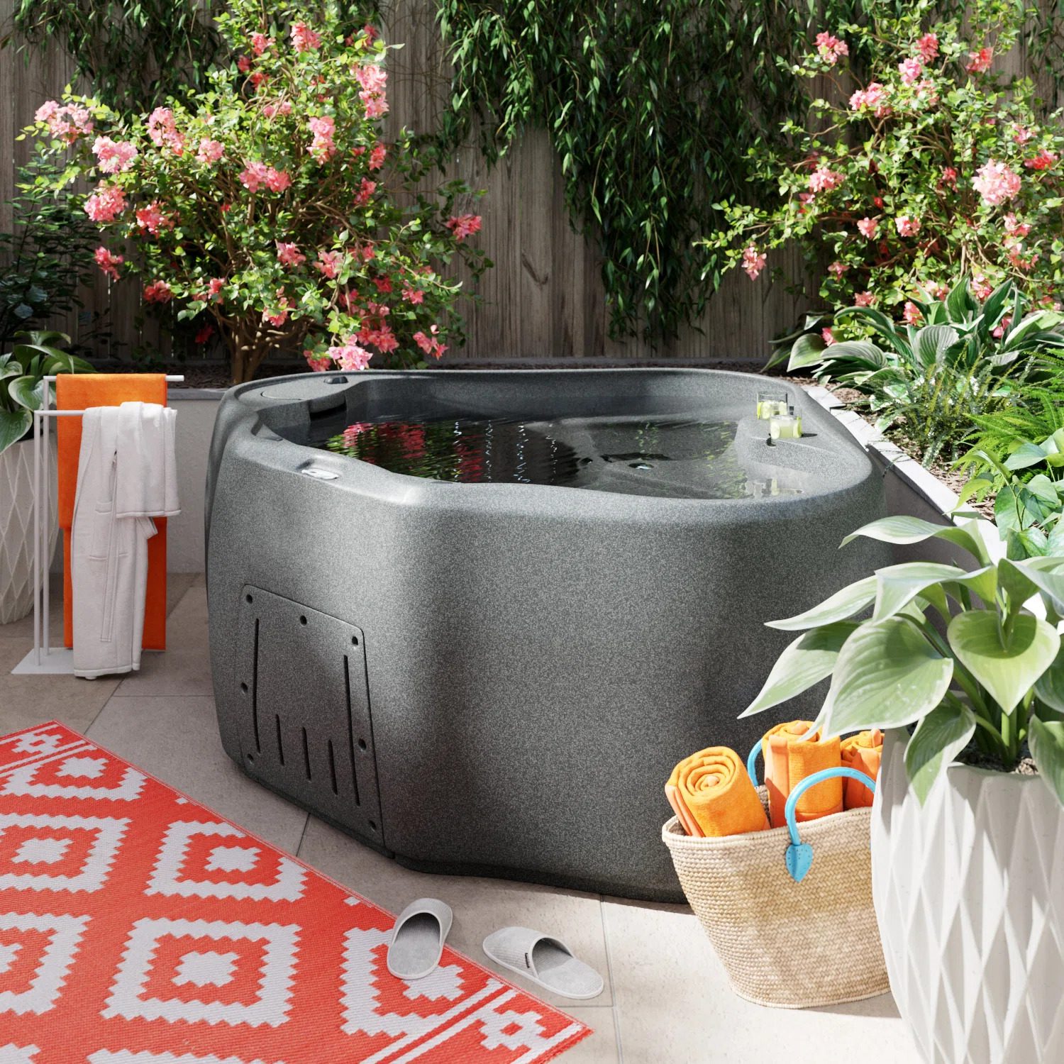 Aquarest+spas,+powered+by+jacuzzi®+pumps+2+ +person+20+ +jet+oval+plug+and+play+hot+tub Ecomm Via Wayfair.com