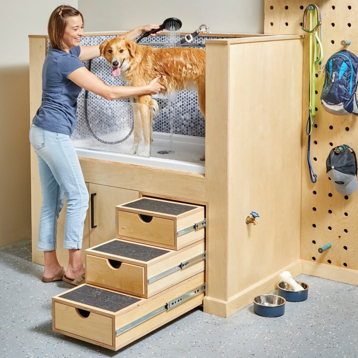 How to Build a Dog Washing Station (DIY) | Family Handyman